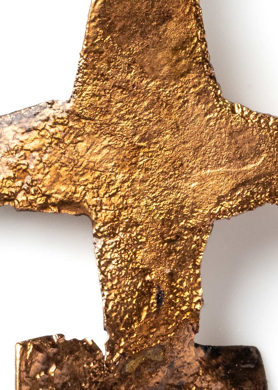 Cross-Shaped Bronze Fitting from Illerup