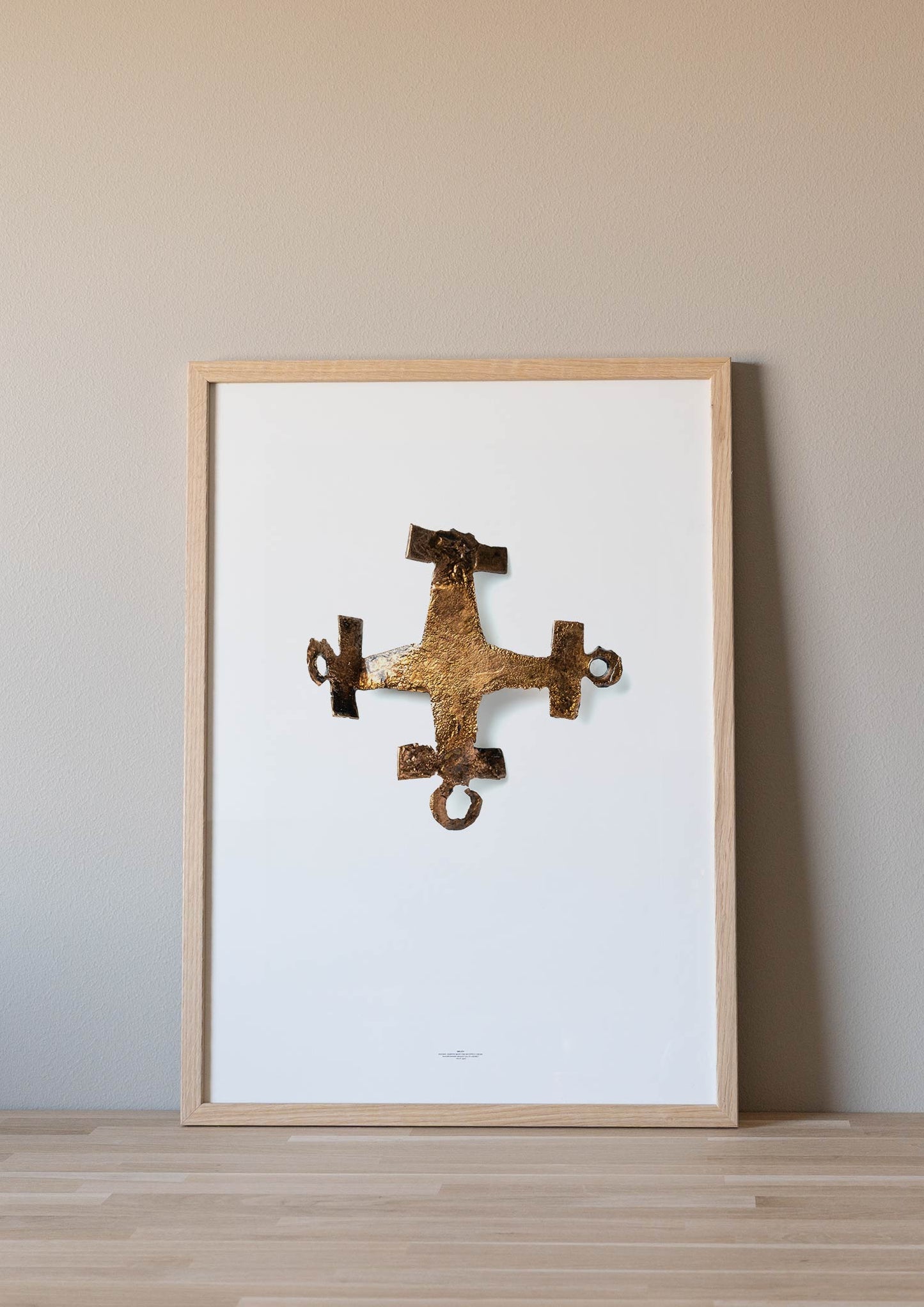 Cross-Shaped Bronze Fitting from Illerup